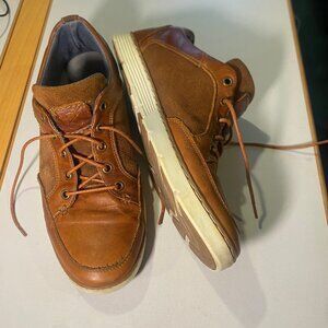 Bull Boxer - Size 9M - Men’s Brown Leather Rolynd Casual Lace Up Shoe. Handmade